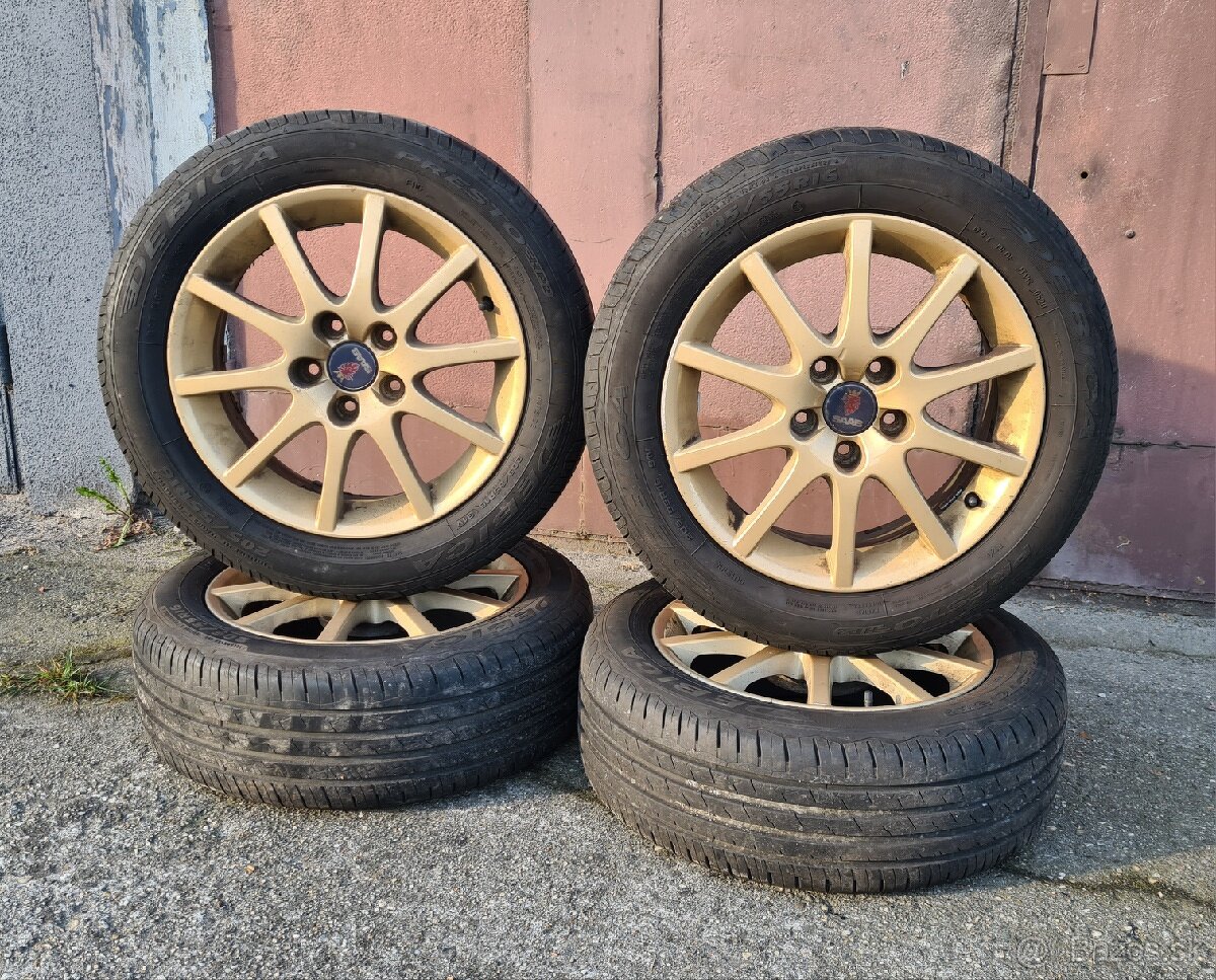 Letní Kola 5x110 Astra Vectra Zafira 205/55R16 /Vzorek 7 mm