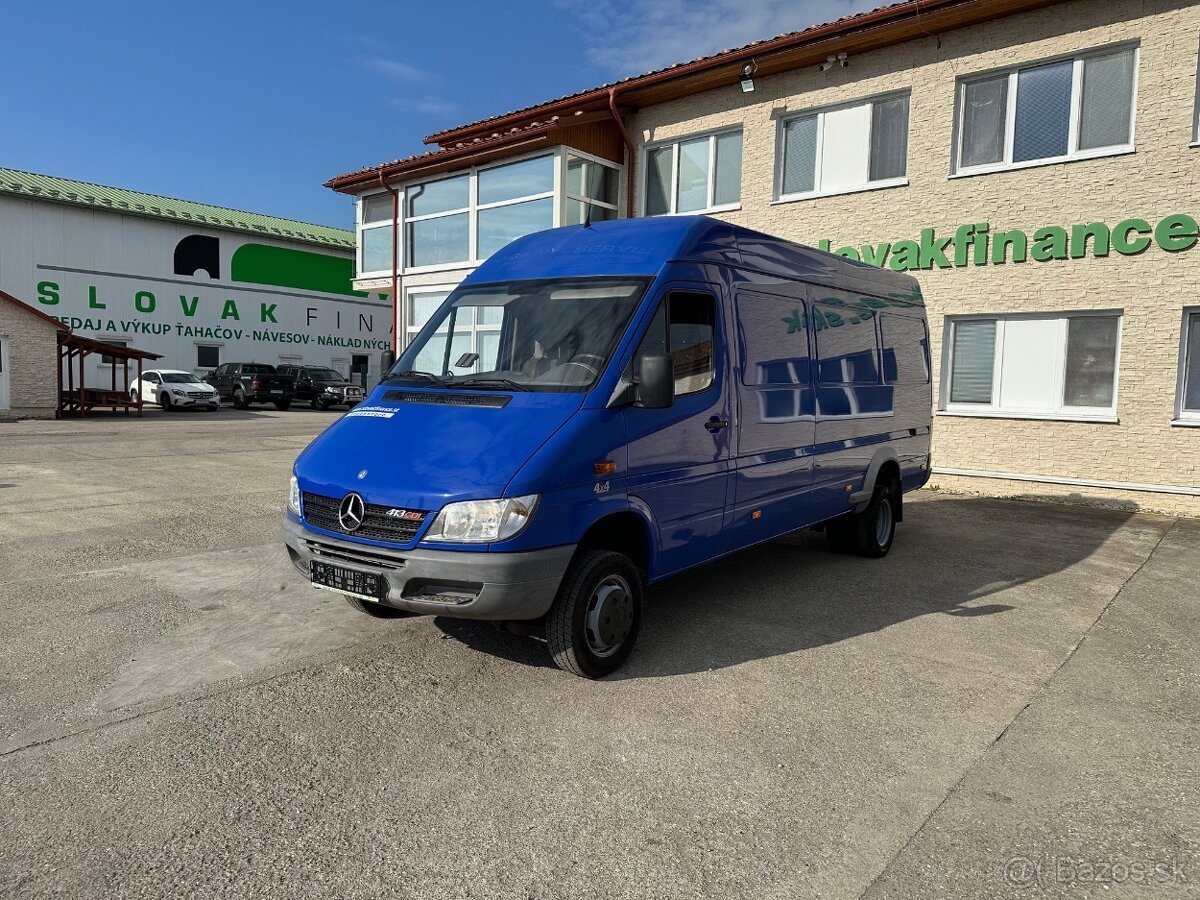 Mercedes Sprinter 413 CDi 2,2 diesel, 4x4 VIN 832