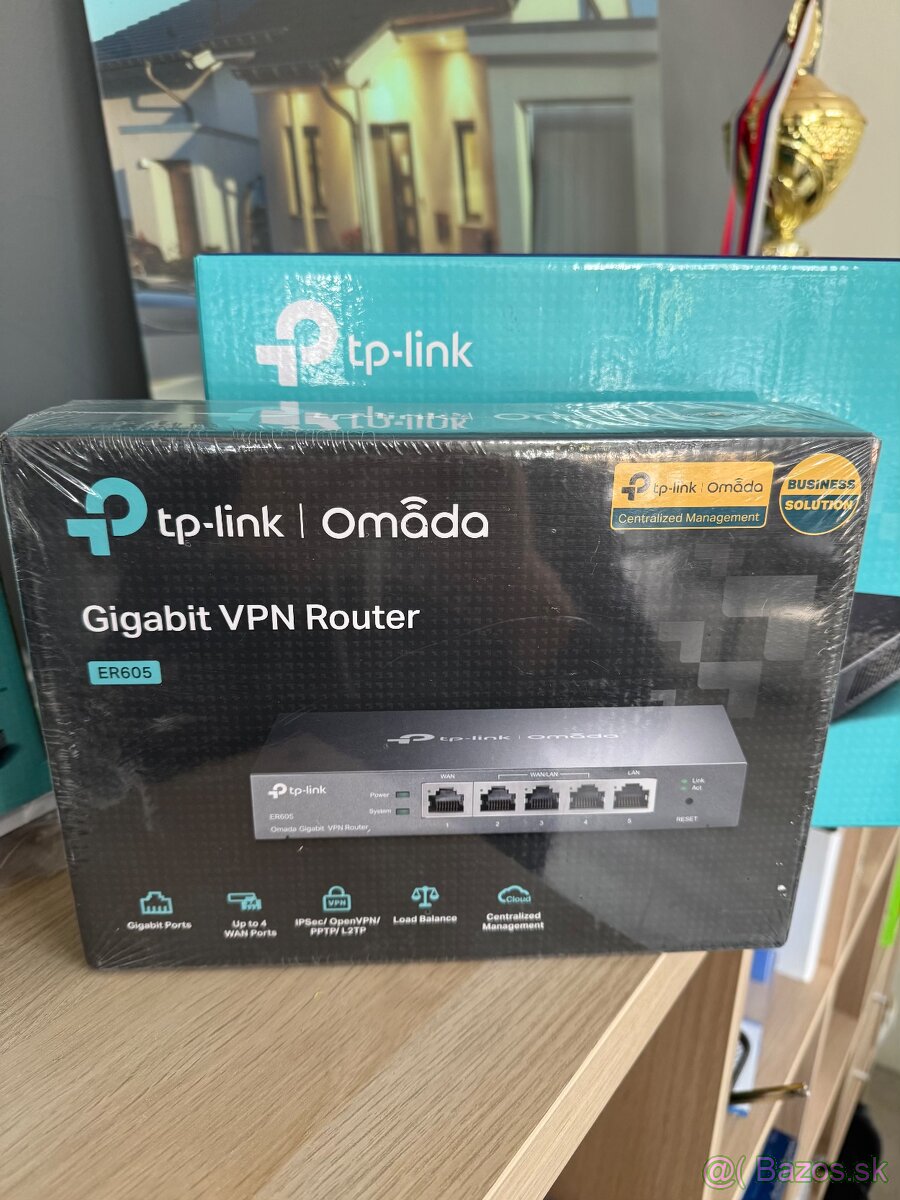 TP-Link ER605 Omada VPN Router NOVÝ