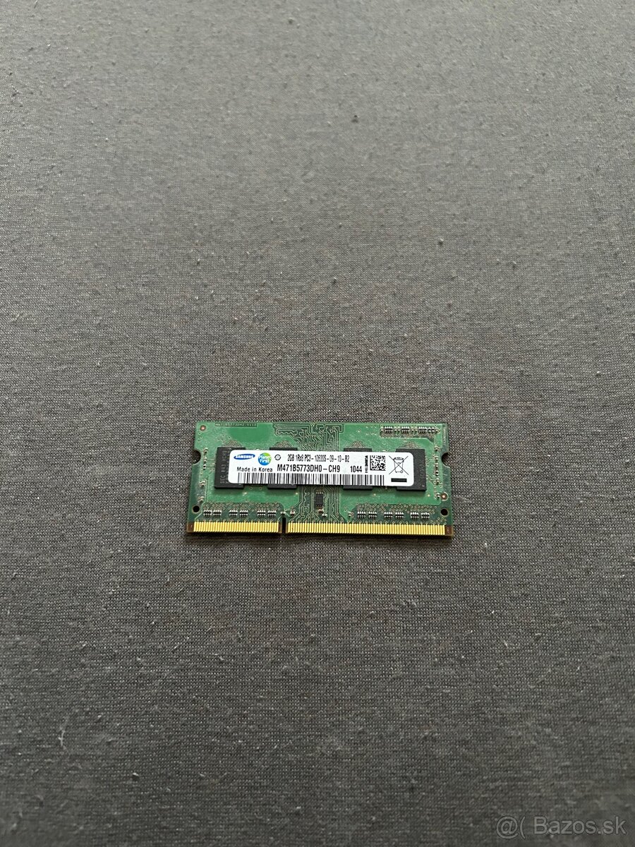 Samsung RAM do notebooku 2GB