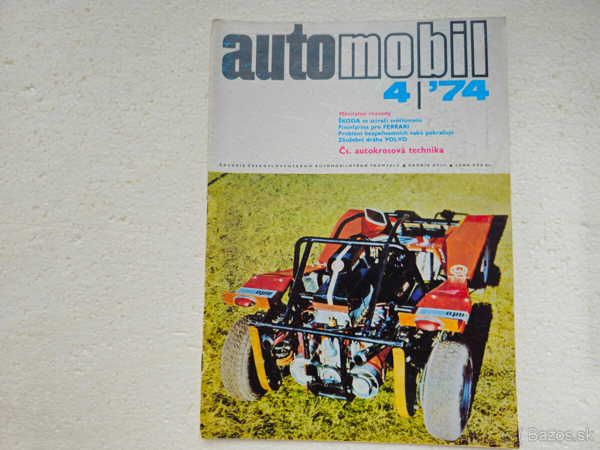 Automobil 1974 číslo 4