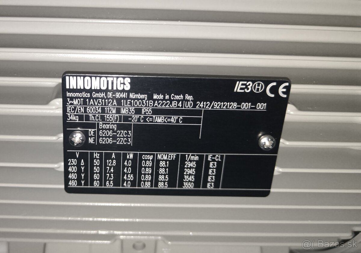 Elektromotor Siemens 4Kw