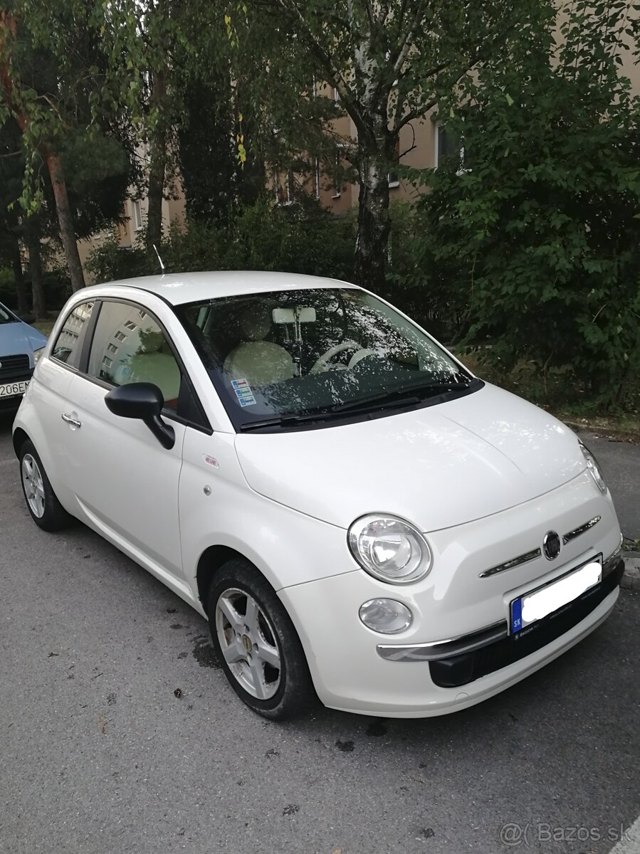 Fiat 500 limited "We Love" 1.2 benzín rok 2008