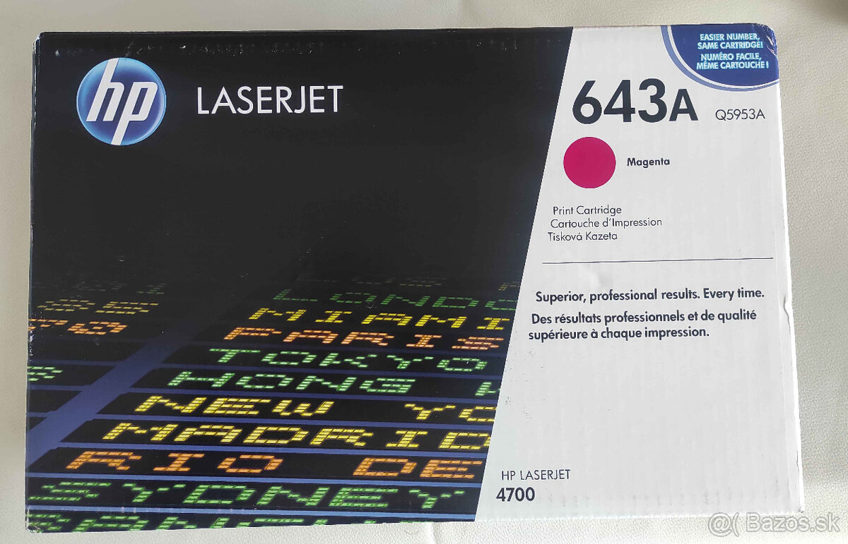 TONER HP Q5953A CLJ4700 Magenta (10000 str.)