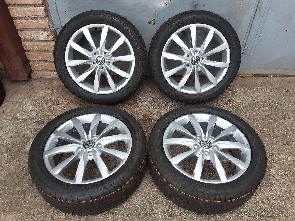 5x112  17"  VW Golf VII, VW Passat CC  -nová sada