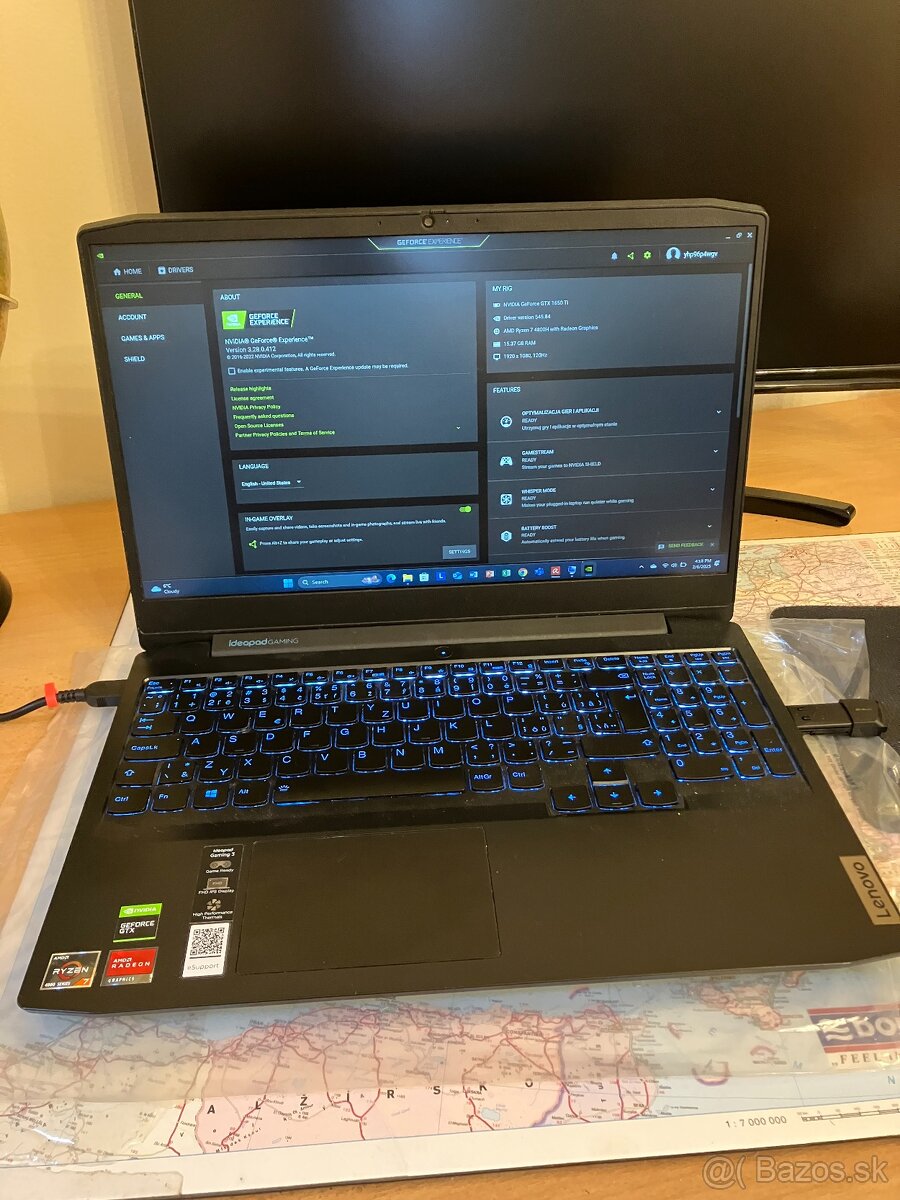 Lenovo Ideapad Gaming 3 15ARH05