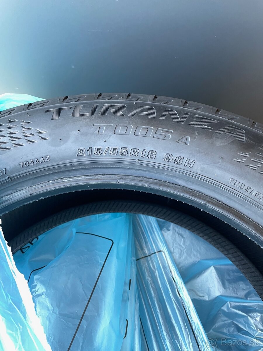 Letné pneumetiky Bridgestone Turanza 215/55 R18 95H