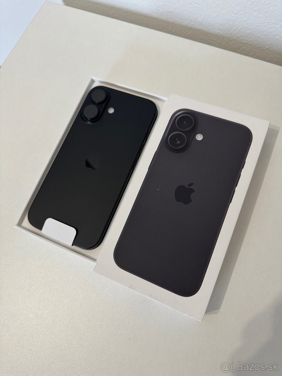 Apple iPhone 16 128gb Čierny nový