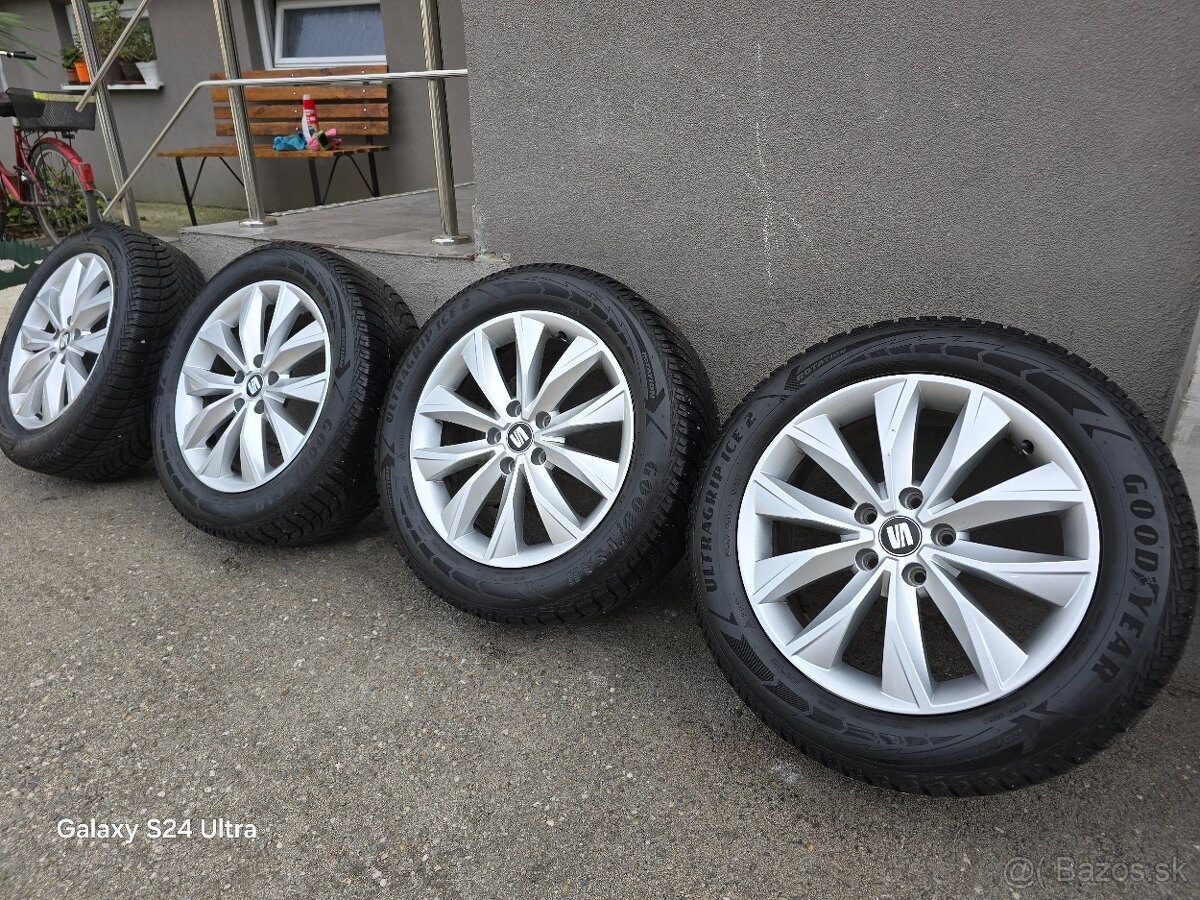 Zimne kolesá Seat Ateca 5x112 r17 Top Stav