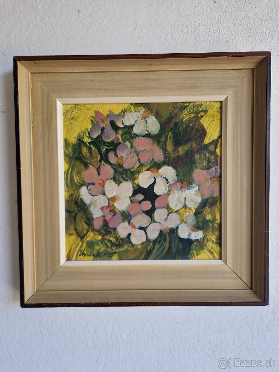 akademicka maliarka Ludmila Chrenkova : Kvety