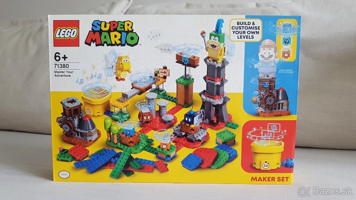 Nové zapečatené LEGO Super Mario Set pre tvorcov