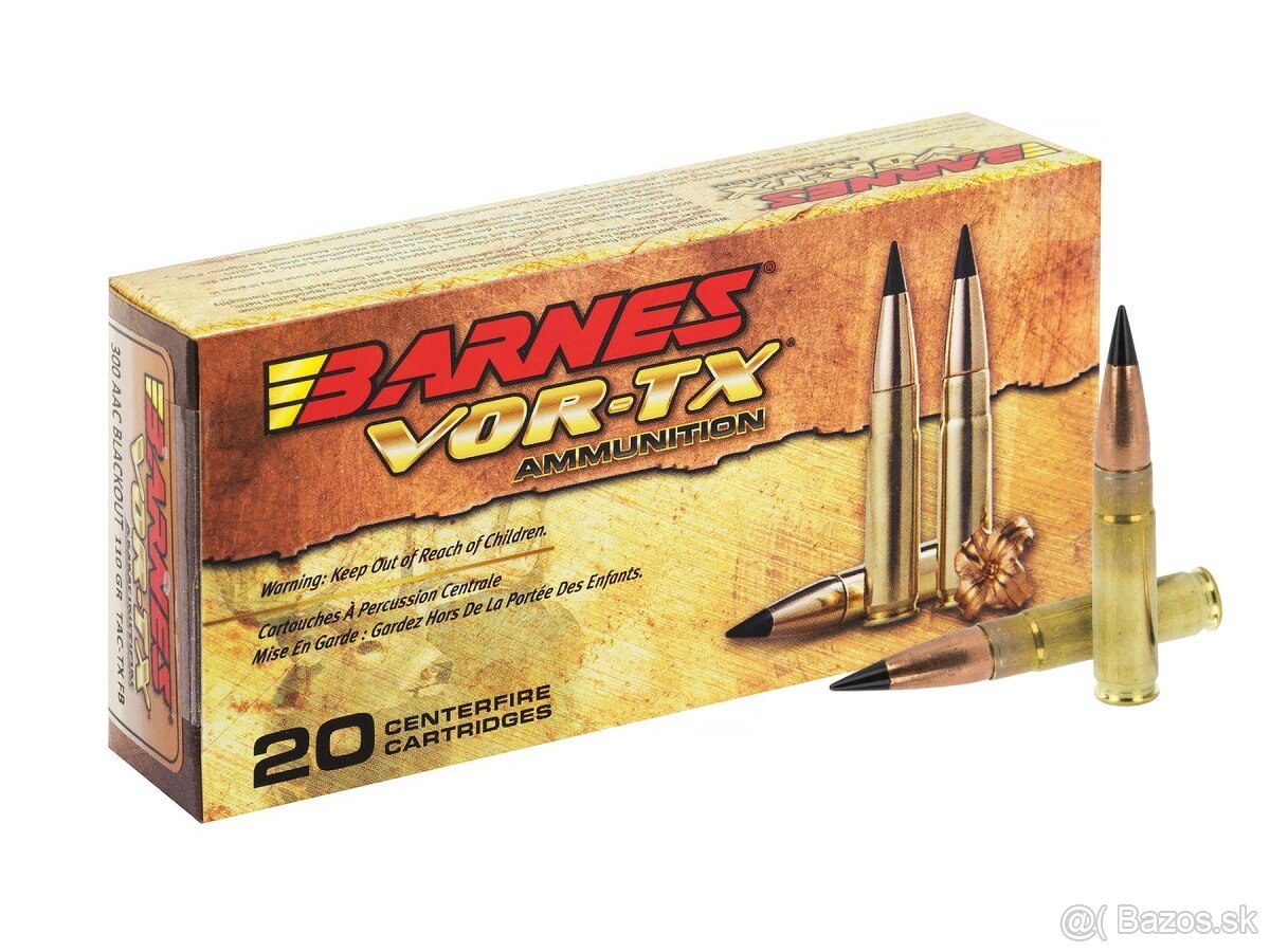 Barnes .300 AAC Blackout VOR-TX 110gr/7,13g TAC-TX FB