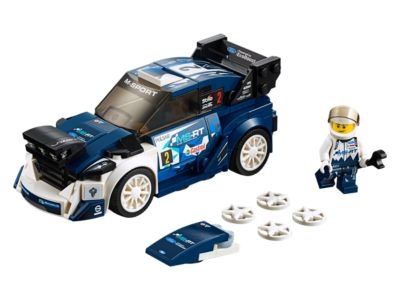 Predam 75885 LEGO Speed Champions Ford Fiesta M-Sport WRC