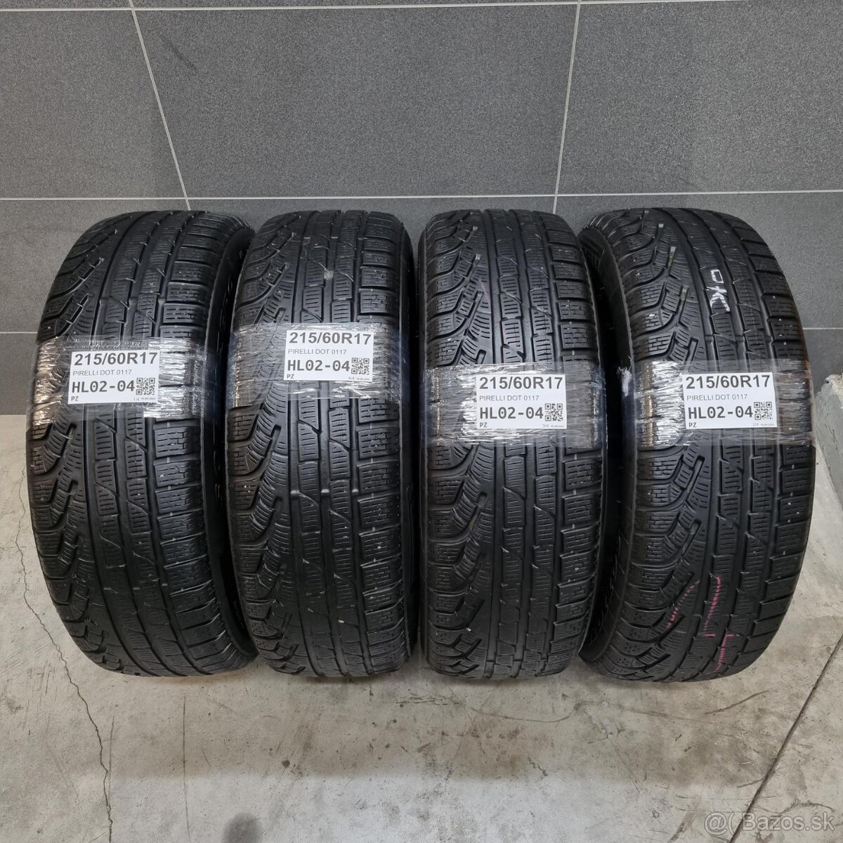 Zimné pneumatiky 215/60 R17 PIRELLI DOT0117