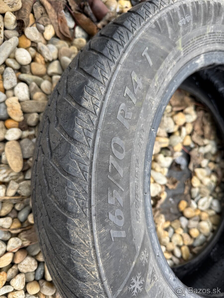 Zimne gumy 165/70 R14 Barum