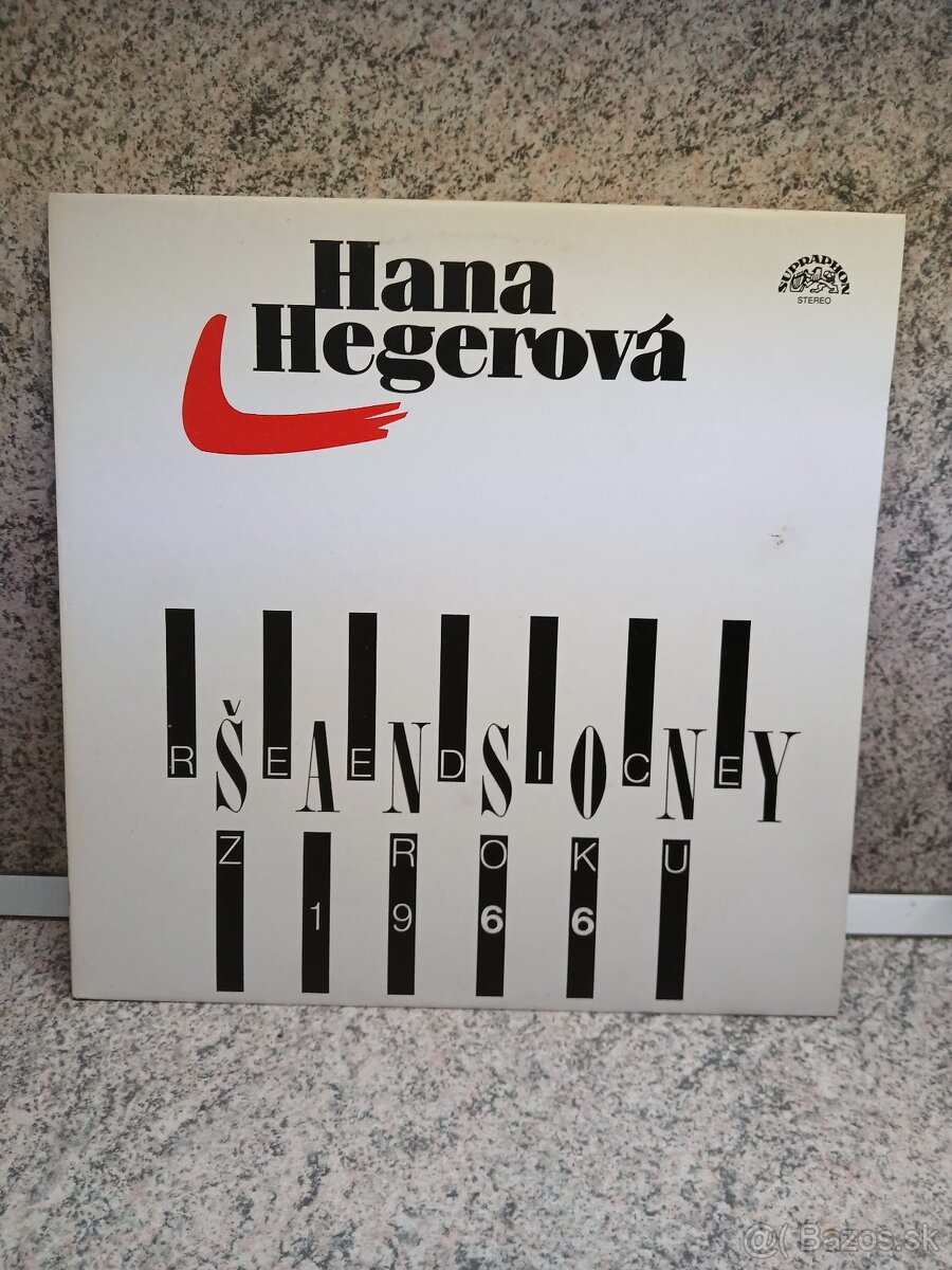 Hana Hegerová - Šansony (reedice z roku 1966)