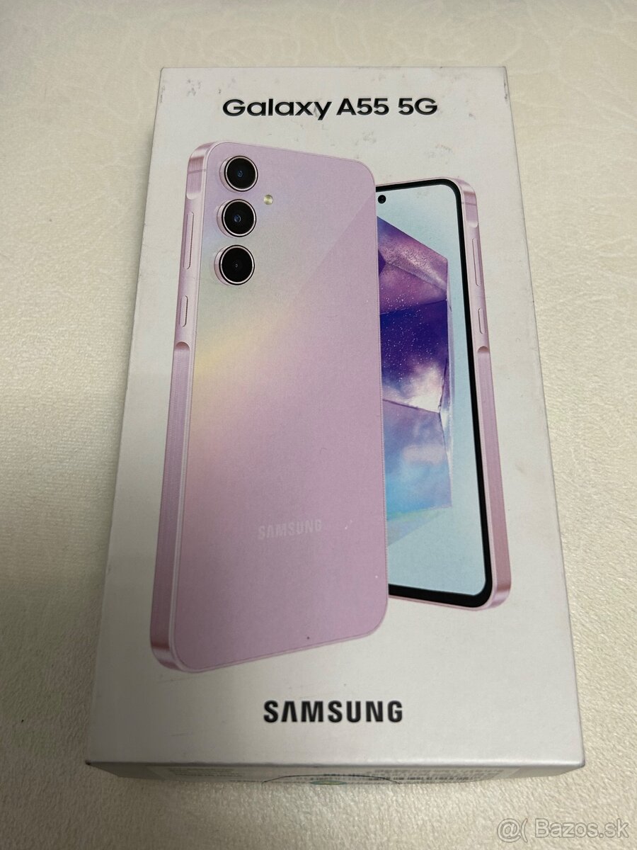 Samsung Galaxy A55 5G 8GB/256GB Lilac pouzivany