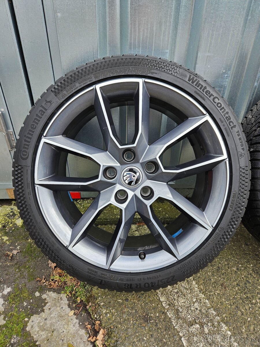 Zimní alu kola Gemini 18" Škoda Octavia 225/40 R18