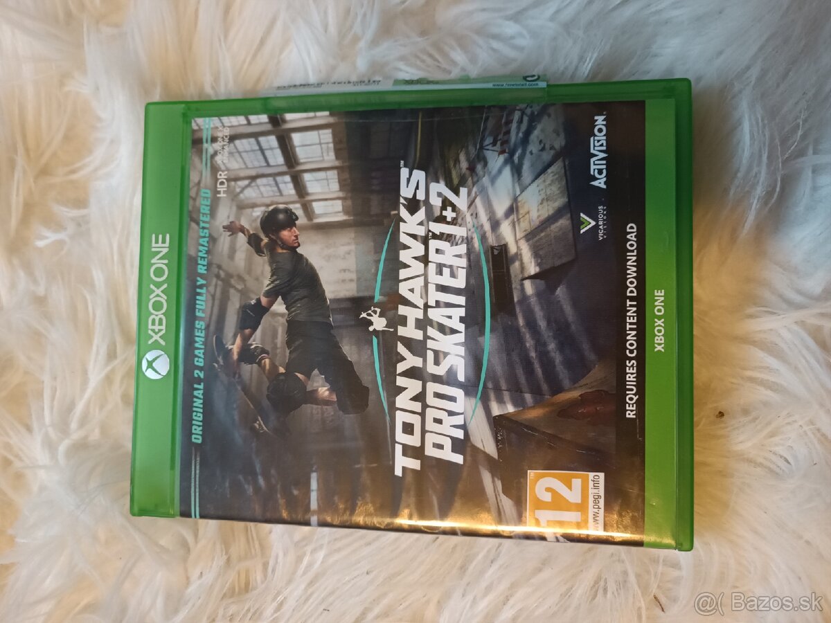 Tony Hawk Pro Skater 1-2 Xbox one s