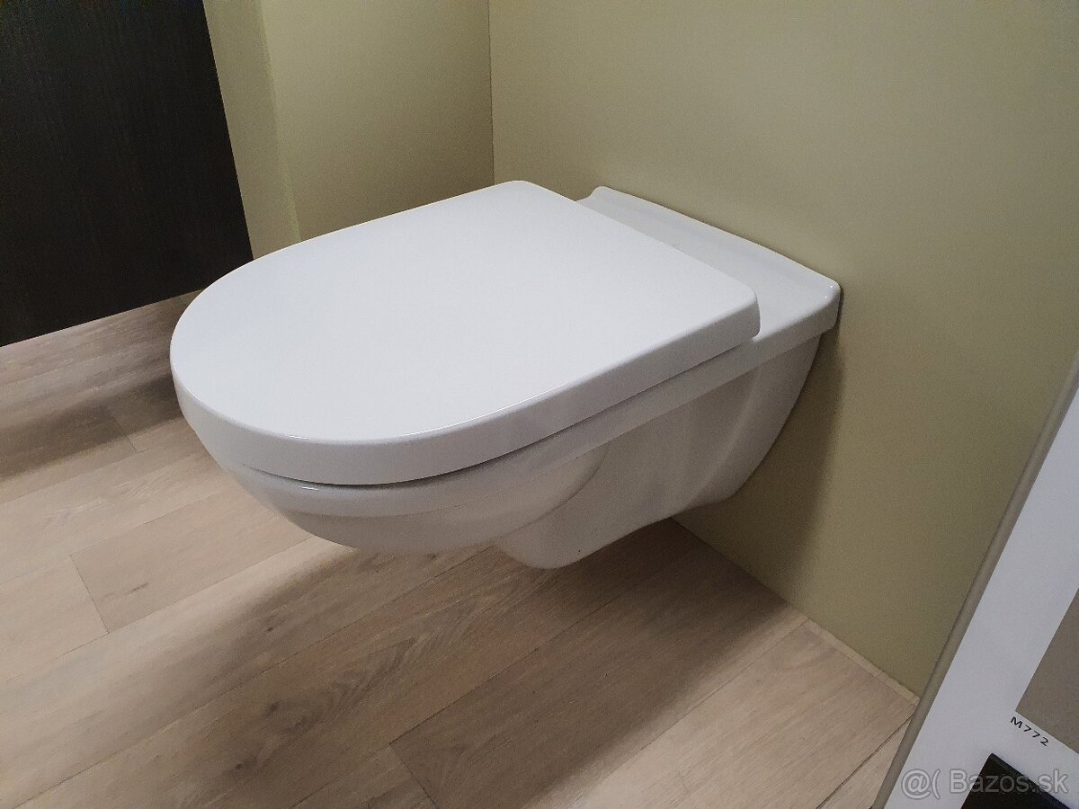 Villeroy and Boch O.Novo WC so soft close sedátkom + bidet