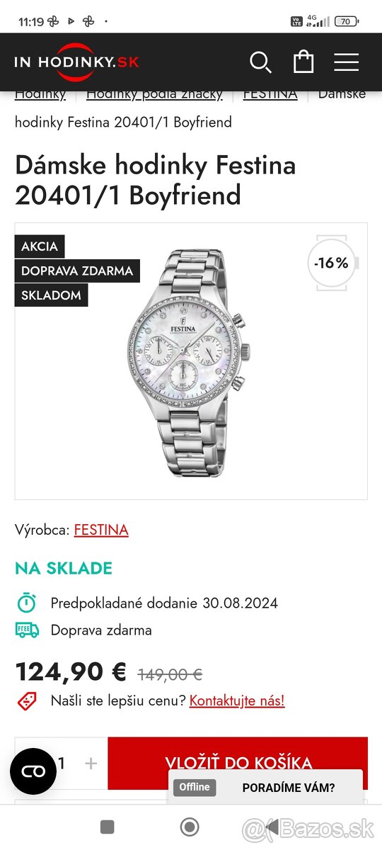 Hodinky Festina