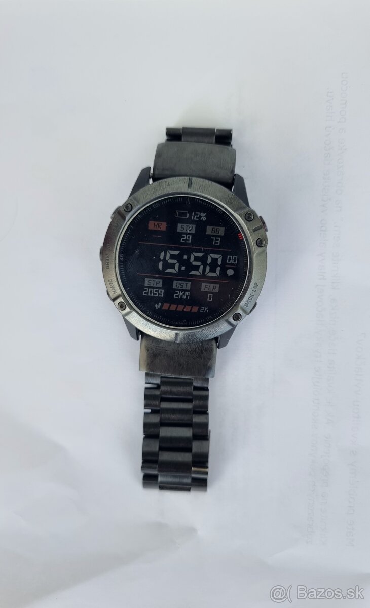 Garmin Fenix 6X Saphire