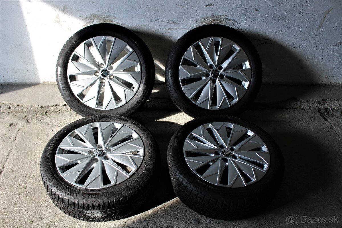 17”----ORIGINAL-ŠKODA KAMIQ---2020----5x100 R17---ZIMNA-SADA