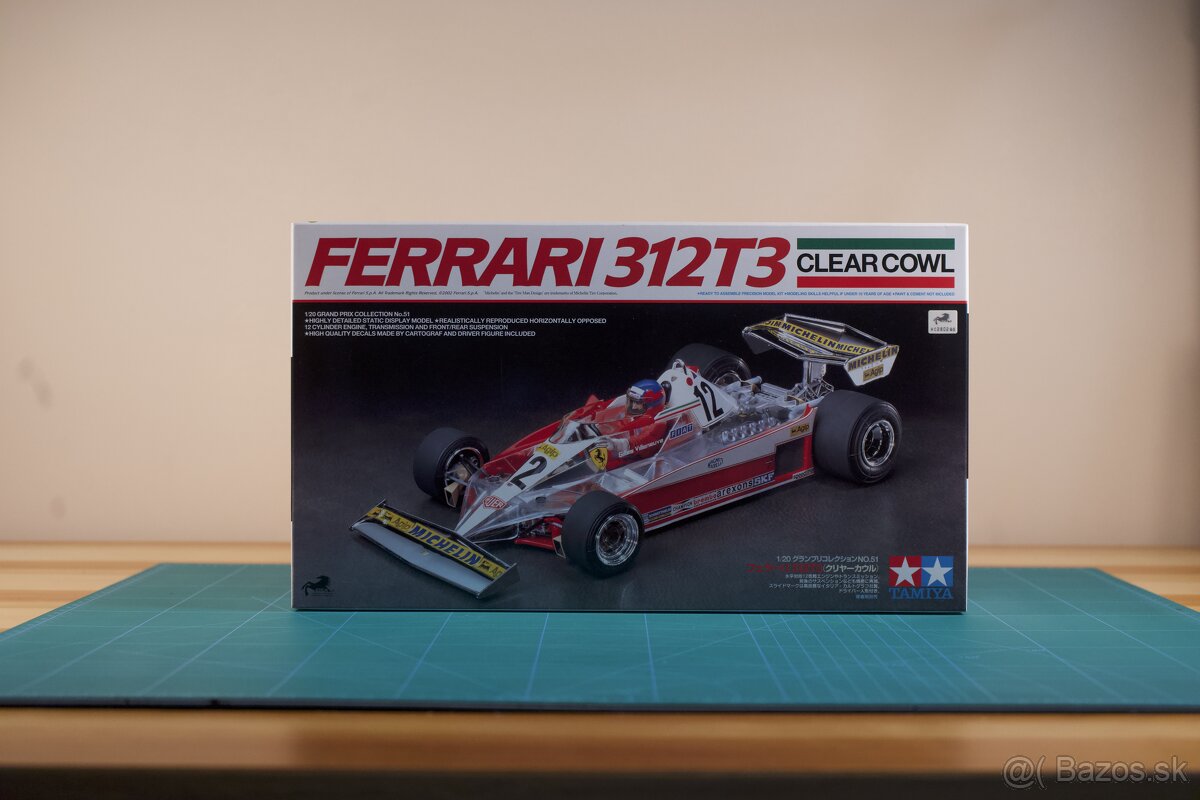 TAMIYA Ferrari 312T3 Clear Cowl 1/20