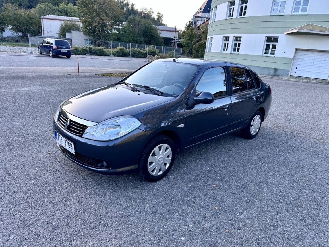 Renault Thalia 1,2i 16V - 2.majitel, koupeno v ČR.