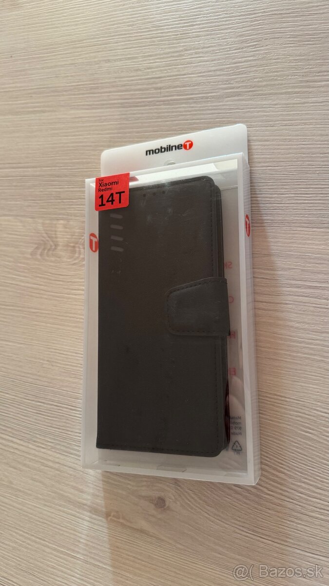 Xiaomi 14T koženný knihový obal