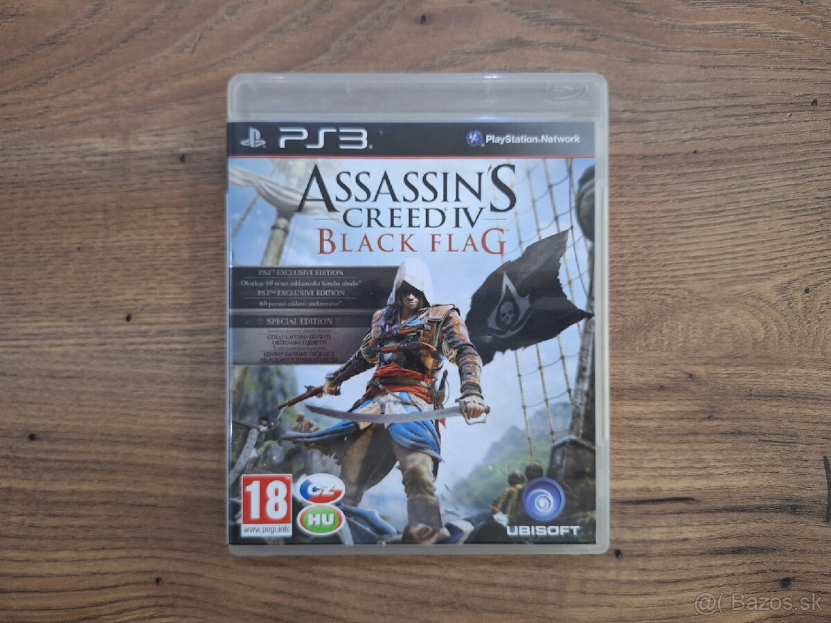 Hra na PS3 - Assassins Creed IV Black Flag CZ