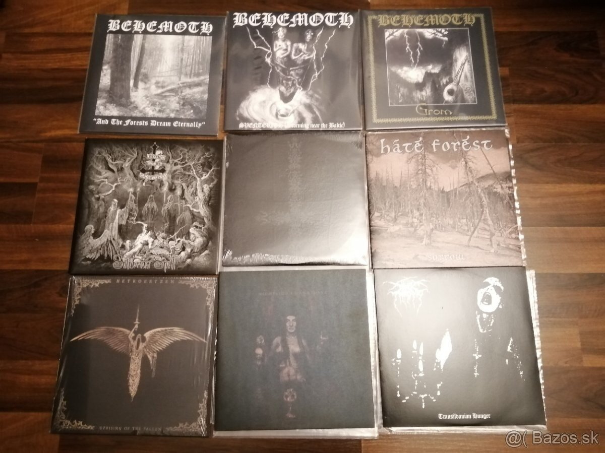 Black,Death,Heavy metalové LP,CD,,