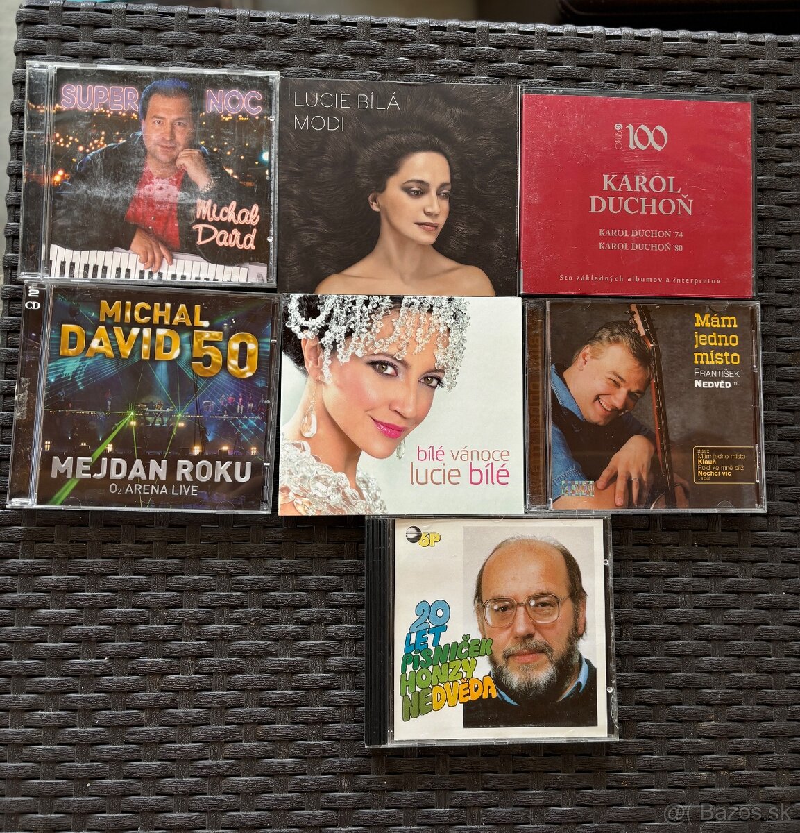 Mix československych CD