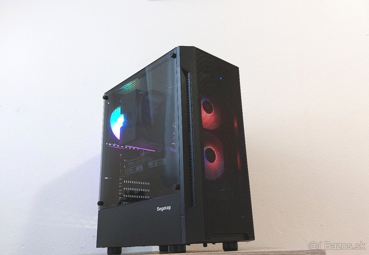 Herný pc 8jadro AMD Ryzen 7 5700G 3,80ghz/16GB/NVME/RTX2060