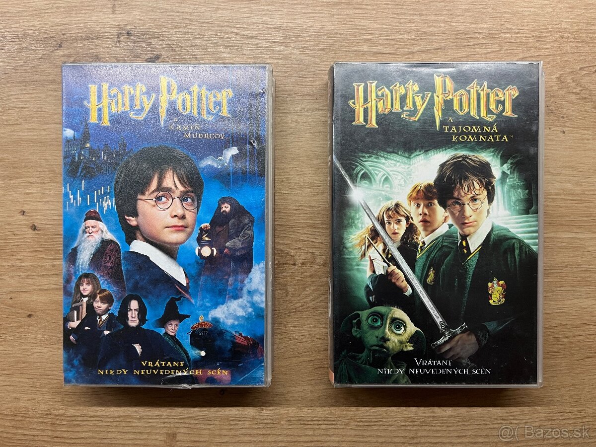 2x VHS Harry Potter