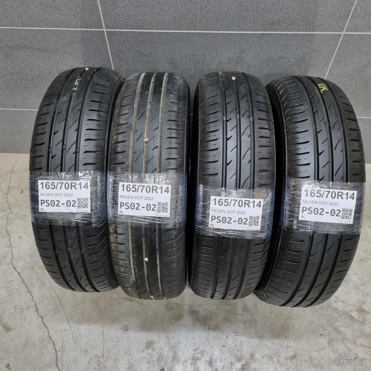 Letné pneumatiky 165/70 R14 NEXEN DOT2022