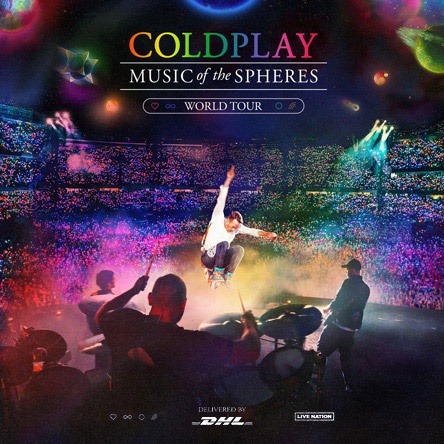 Coldplay Viedeň vstupenky 6 miest vedľa seba
