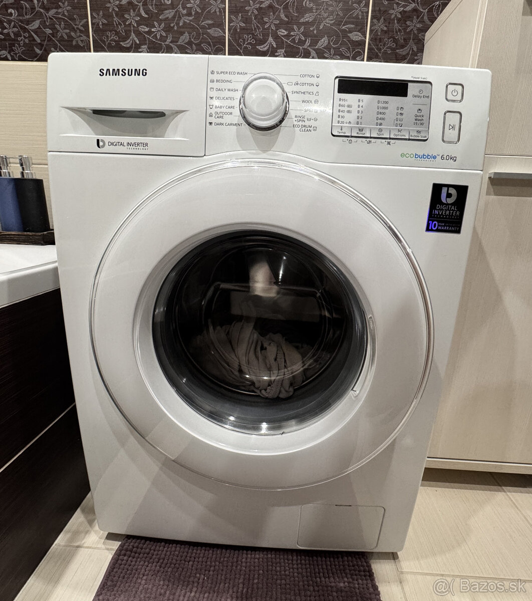 Automatická pračka Samsung WW60J5213JW/LE