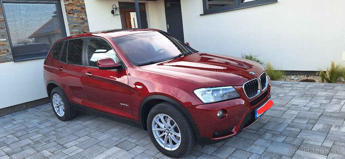 BMW X3 2.0D S-DRIVE 105KW 2013 možna výmena