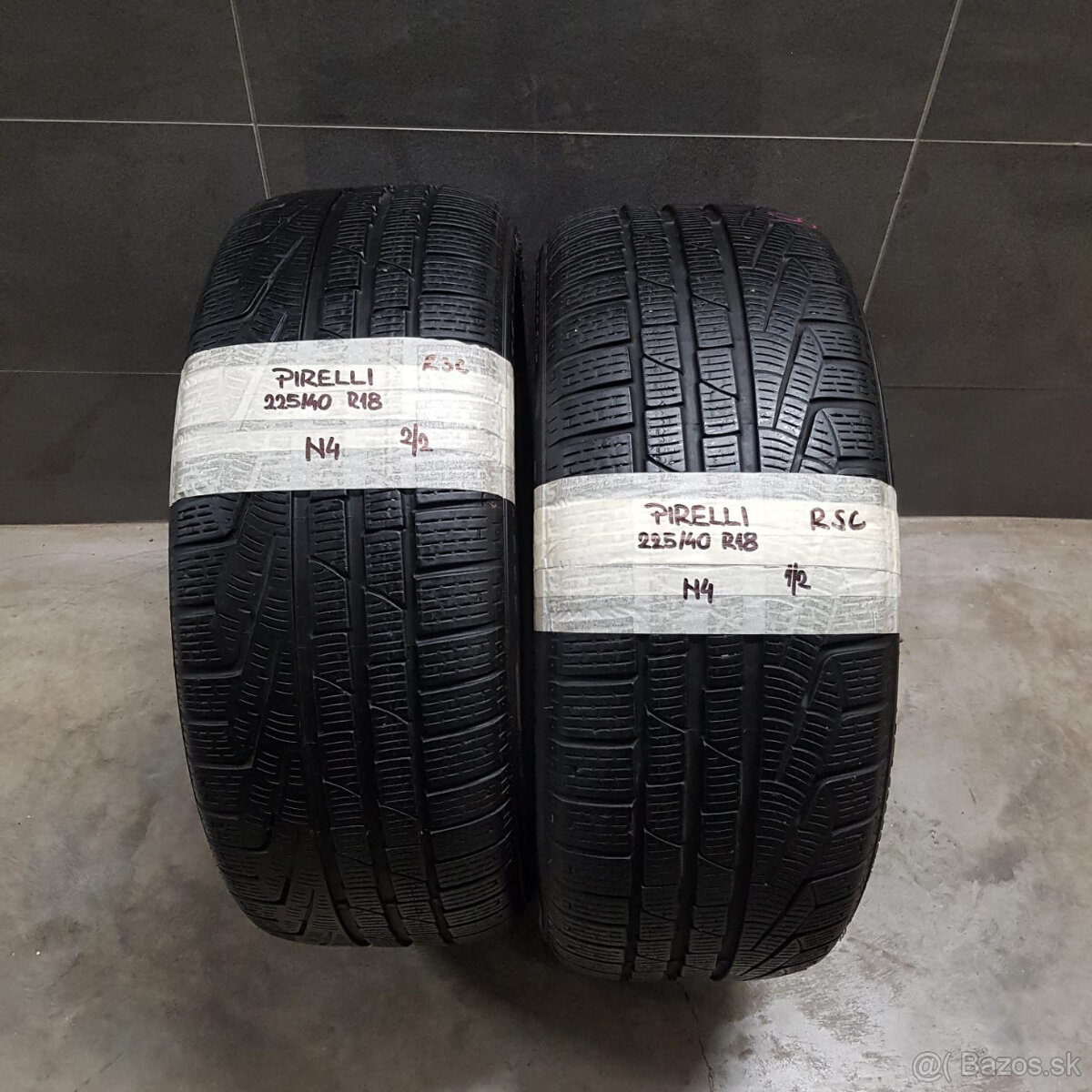 Zimné pneumatiky 225/40 R18 PIRELLI RSC