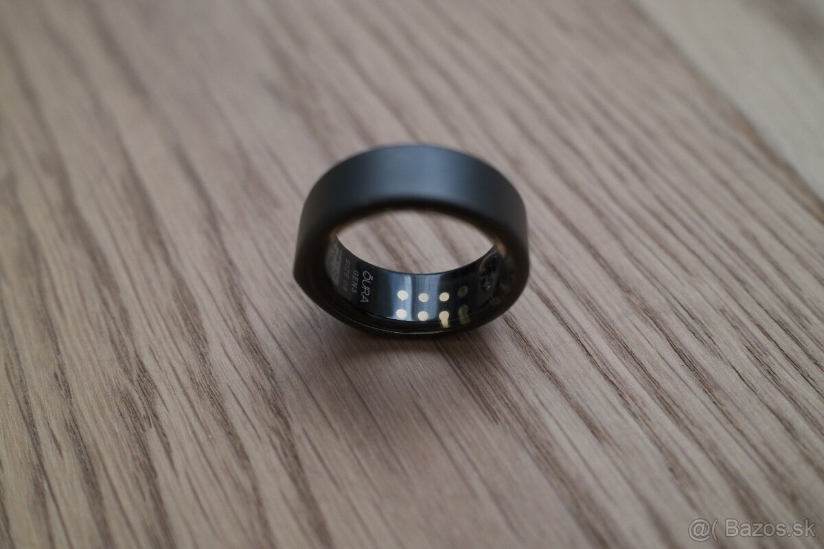 Oura Ring Heritage Gen3, Stealth, veľkosť 8