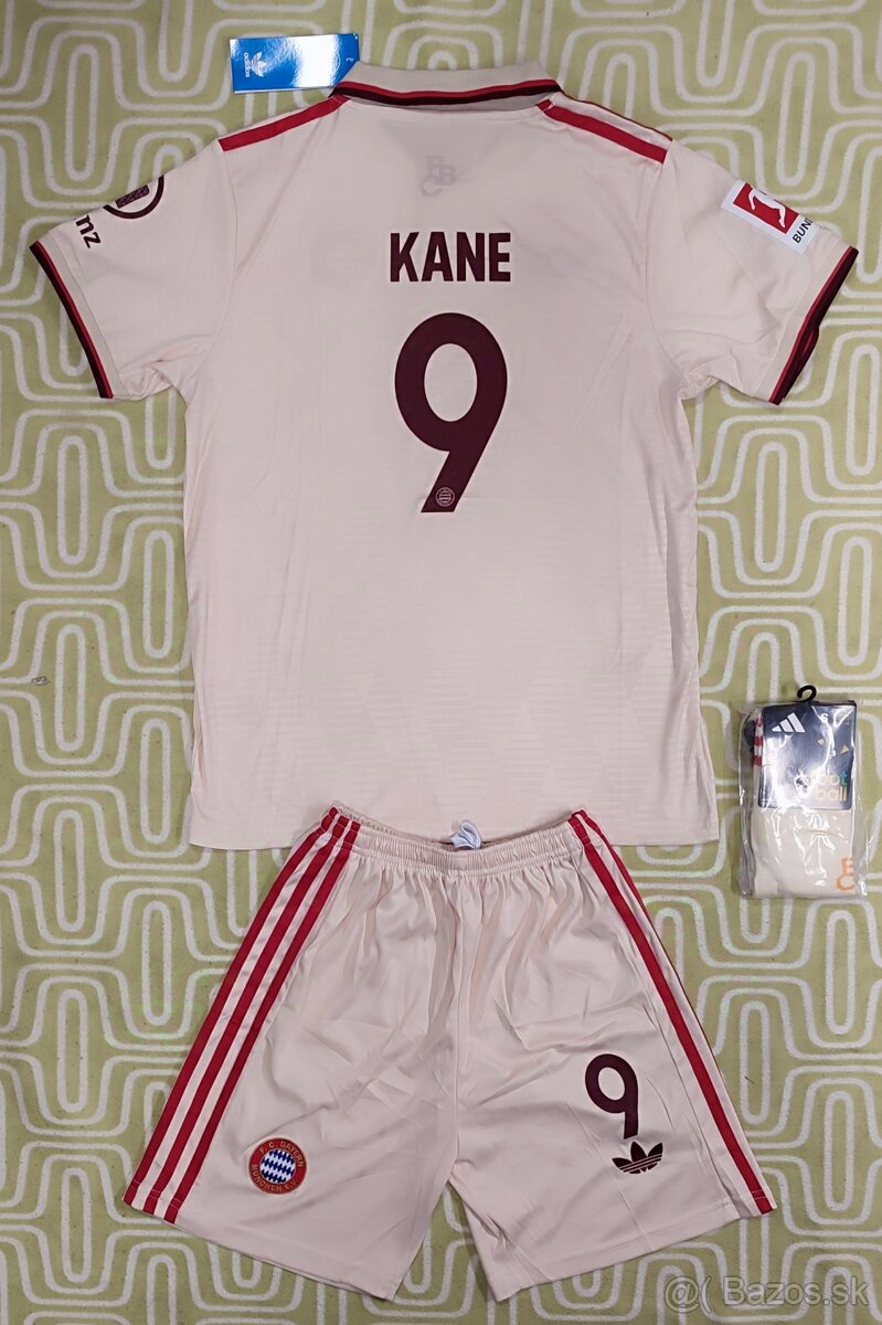 Detský futbalový dres Fc Bayern Munchen - away - KANE