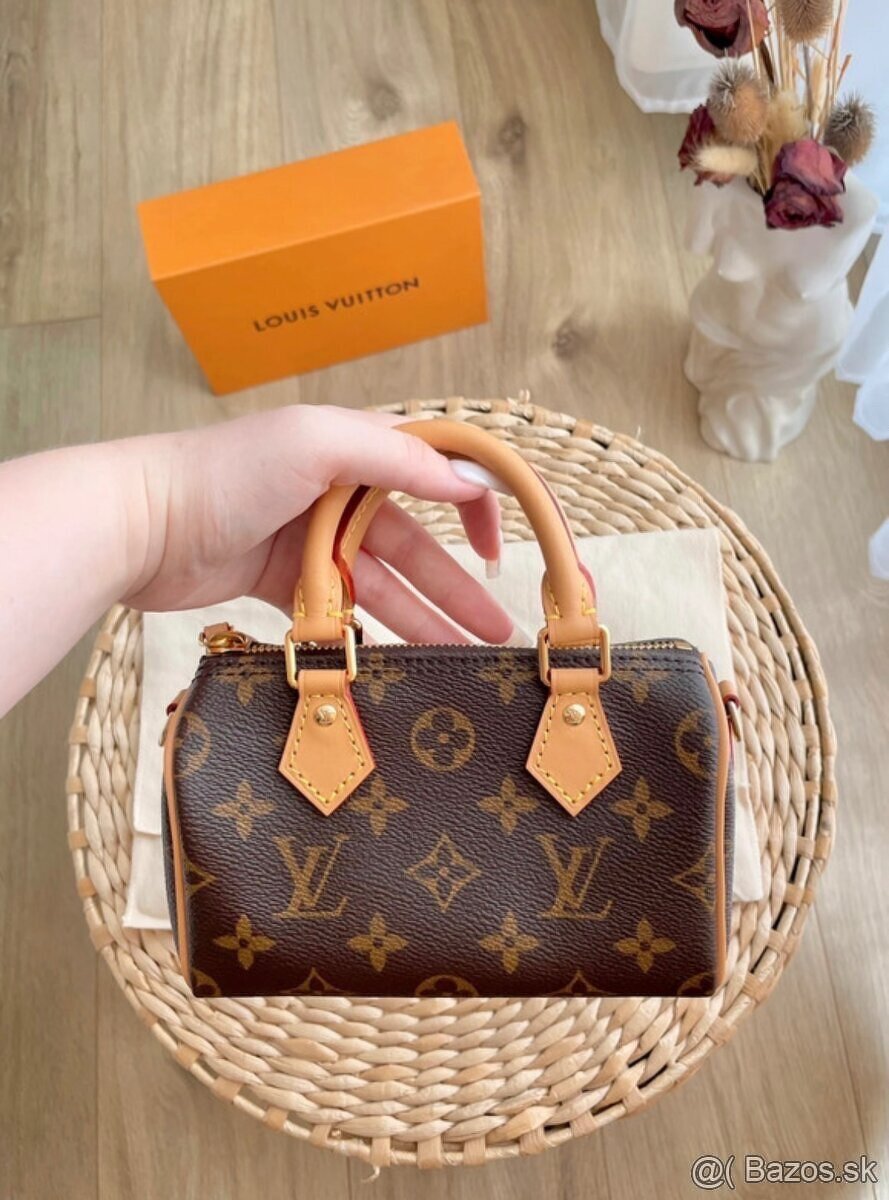 Originál Louis Vuitton nano speedy kabelka