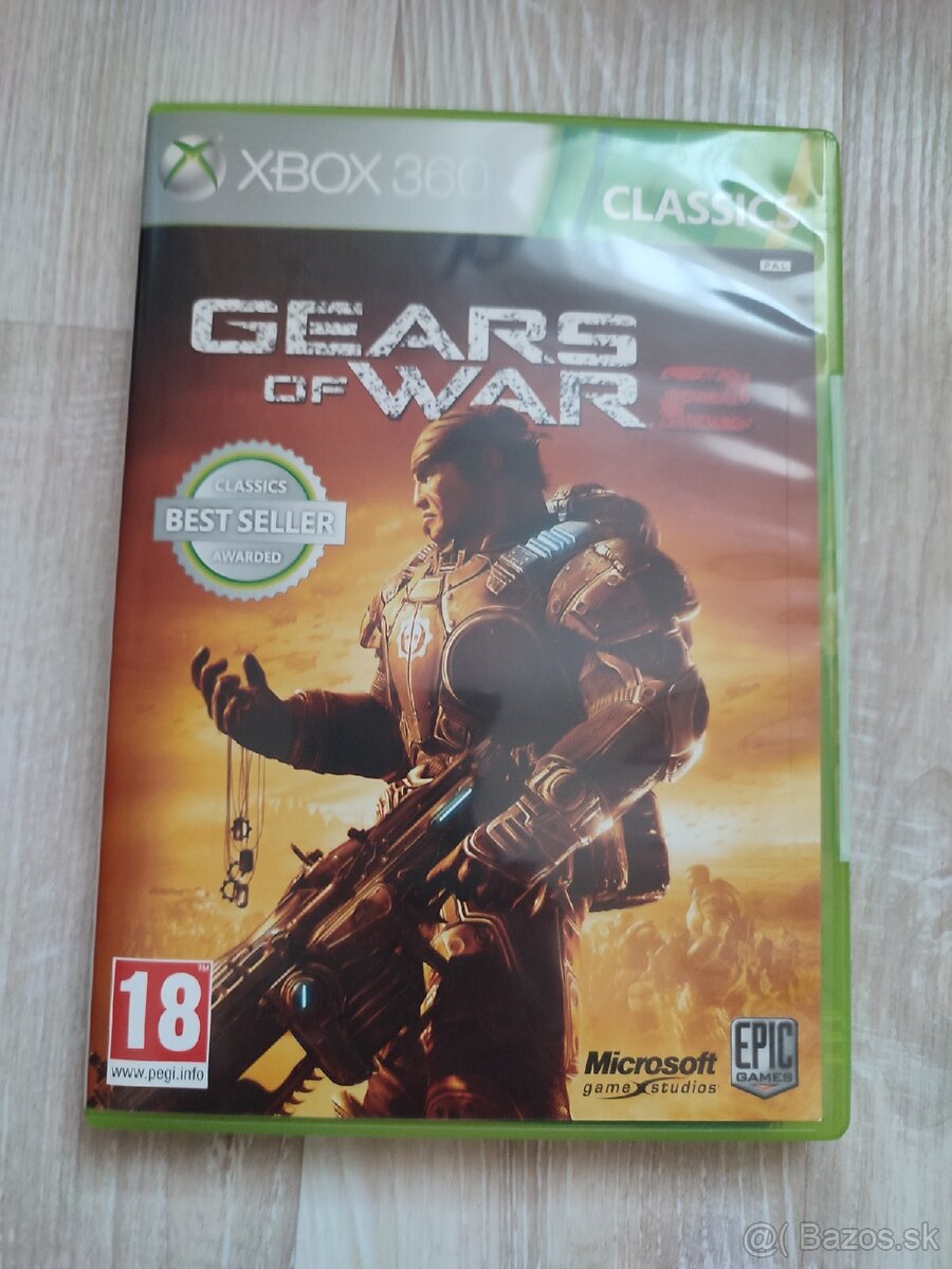 Predám hru Gears of War 2 - XBOX 360