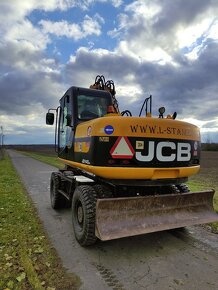 Kolesové rypadlo / bager JCB JS 145W