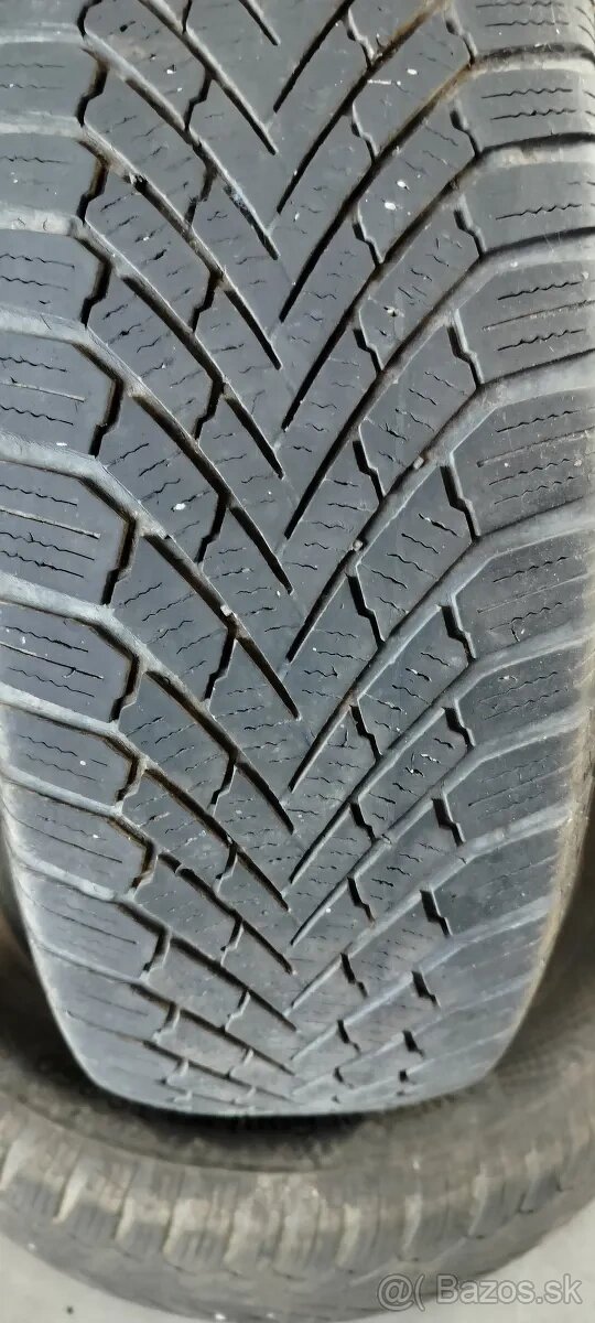 Predám 2 zimné pneumatiky 195/65 R15 91T Continental