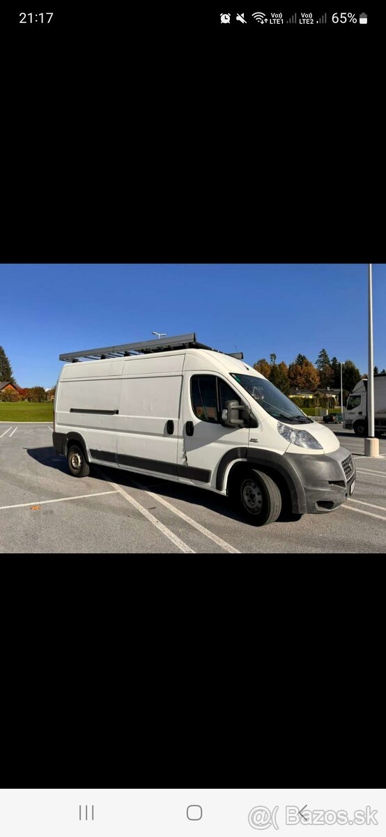 FIAT DUCATO 2,3 DIESEL PREROBENY NA OBYTNÝ