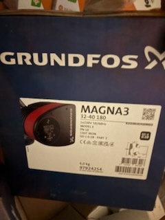 Grundfos Magna 3 32 - 40 180, 230 V, elektronické