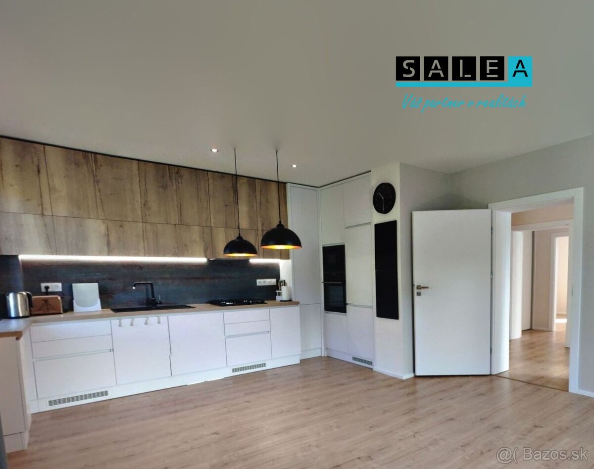 Moderne riešený 3-izbový byt 83m2 B+V kompletná rekonštrukci