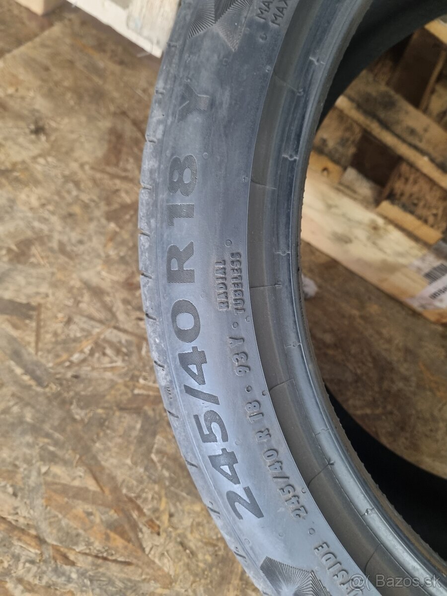 Predám pneumatiky 245/40R18